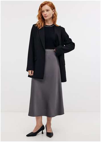 Юбка миди классическая BAON B4724005 / 11547695 - вид 2