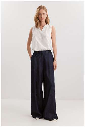 Блузка из 100% хлопка BAON B1925026 / 11558745 - вид 2