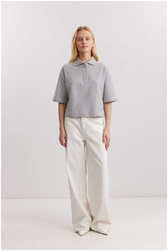 Поло из 100% хлопкового пике BAON B2025001 / 11554955 - вид 2