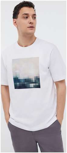 Трикотажная футболка с фотопринтом BAON 11543921