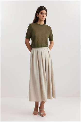 Юбка из смесовой вискозы BAON 11557941