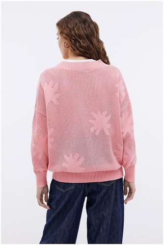 Пуловер с ажурным узором BAON B1324037 / 11540772 - вид 2