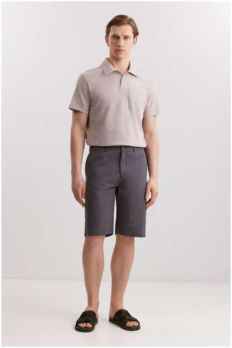 Поло из смесового льняного полотна BAON B7025009 / 11554792 - вид 2