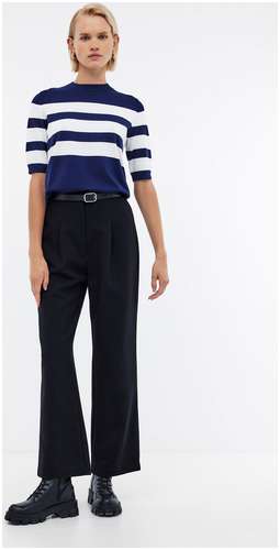 Джемпер в полоску с коротким рукавом BAON B1324009 / 11540621 - вид 2