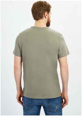 Базовая футболка с воротником-хенли REGULAR FIT BAON B731205 / 1157396 - вид 2