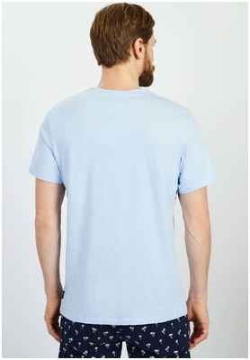 Базовая футболка с воротником-хенли REGULAR FIT BAON B731205 / 1157145 - вид 2