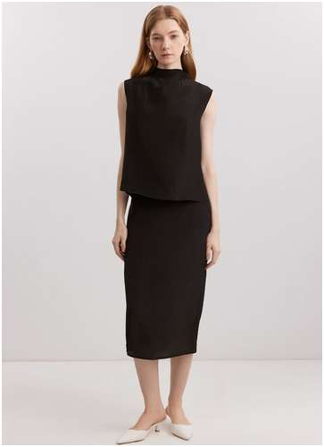 Блузка из вискозы с переливающимся эффектом BAON B1925004 / 11555403 - вид 2