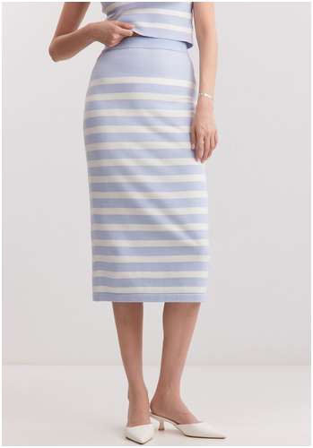 Юбка из смесовой пряжи с вискозой BAON B4725002 / 11553809 - вид 2