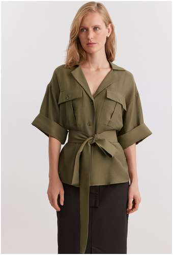 Блузка из смесовой вискозы BAON 11554472