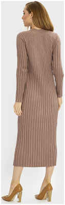 Вязаное платье-миди с ангорой BAON B451507 / 11517227 - вид 2