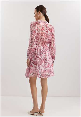 Платье из смесовой вискозы с принтом пейсли BAON B4525020 / 11557551 - вид 2