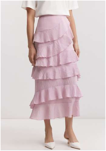 Юбка из смесового лиоцелла BAON B4725023 / 11557224 - вид 2