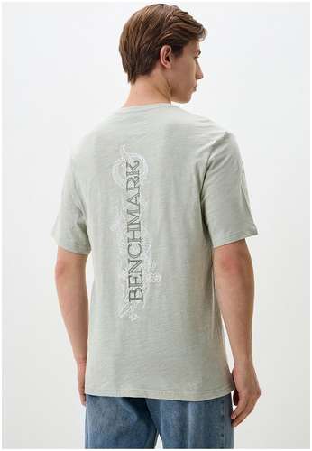 Футболка из 100% хлопкового слаб-джерси BAON B7325031 / 11555408 - вид 2