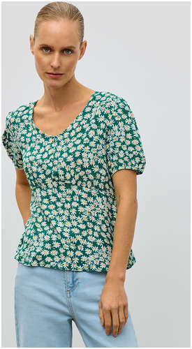 Приталенная блузка с цветочным принтом BAON 11525774