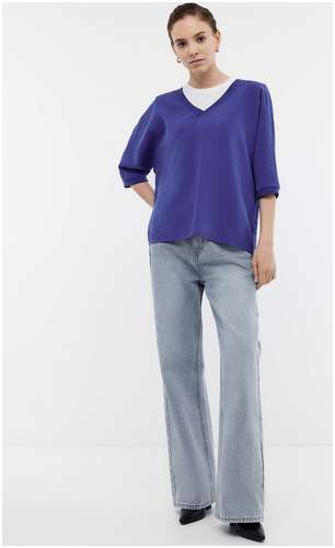 Блузка оверсайз из вискозы BAON B1924058 / 11539349 - вид 2