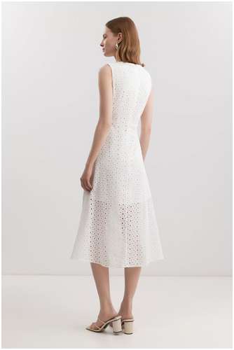 Платье из 100% хлопка BAON B4525076 / 11558478 - вид 2