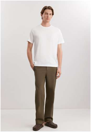 Футболка из 100% хлопкового джерси BAON B7325058 / 11558942 - вид 2