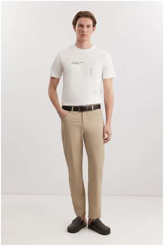 Футболка из 100% хлопкового джерси BAON B7325053 / 11558882 - вид 2