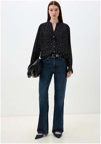 Блузка из полупрозрачного шифона BAON B1725014 / 11557471 - вид 2