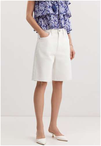 Шорты-бермуды из 100% хлопка BAON B3225017 / 11559024 - вид 2