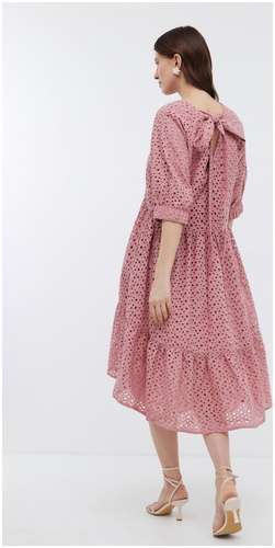 Платье из шитья оверсайз BAON B4524034 / 11543153 - вид 2