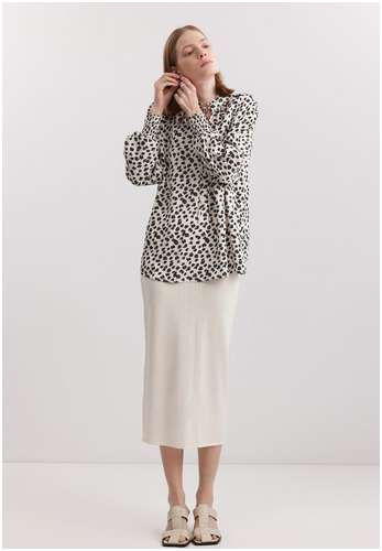 Рубашка с принтом BAON B1725010 / 11552890 - вид 2