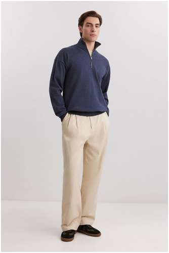 Джемпер из смесовой хлопковой пряжи BAON B6325017 / 11555657 - вид 2