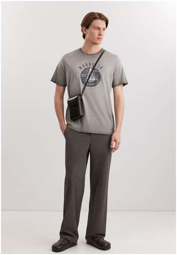 Футболка из 100% хлопкового джерси BAON B7325057 / 11558918 - вид 2