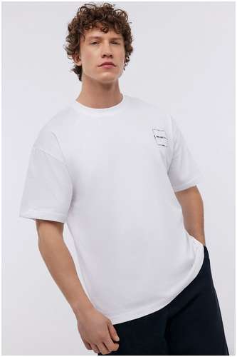 Базовая футболка из хлопка с принтом BAON 11546723