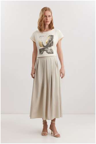 Футболка из хлопка BAON B2325043 / 11558781 - вид 2