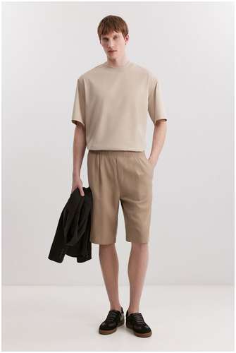 Шорты из вискозы и льна BAON 11556263