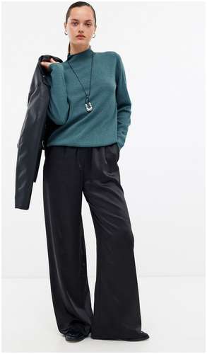 Базовый джемпер с воротником-полустойкой BAON B1323701 / 11547807 - вид 2