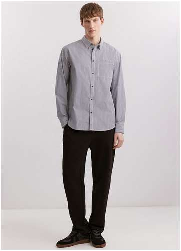 Рубашка из 100% хлопка BAON B6625005 / 11555234 - вид 2