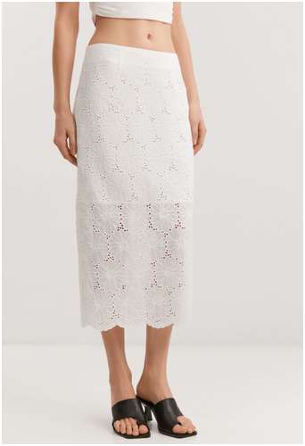 Юбка из 100% хлопка BAON B4725028 / 11558514 - вид 2