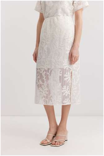 Юбка из смесовой вискозной органзы BAON B4725014 / 11554261 - вид 2