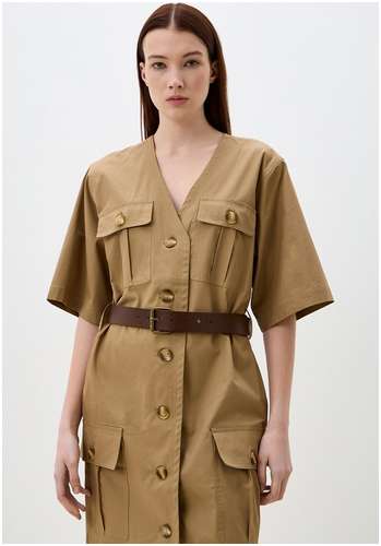 Платье из смесовой ткани с модалом BAON B4525028 / 11557563 - вид 2