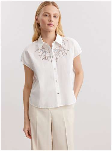 Блузка из 100% хлопкового поплина BAON 11554984