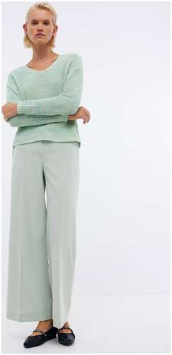 Прямые брюки из костюмной ткани со стрелками BAON B2924013 / 11545284 - вид 2