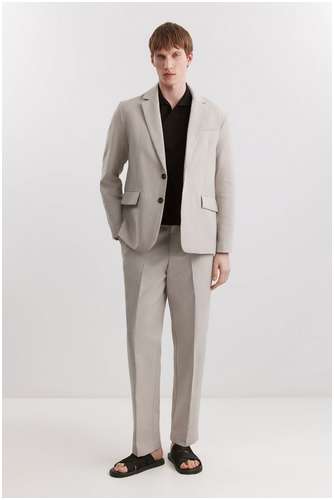 Пиджак из смесового хлопка BAON B6225005 / 11556330 - вид 2