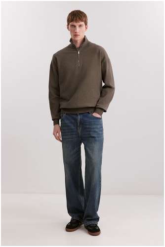 Джемпер из смесовой хлопковой пряжи BAON B6325017 / 11555654 - вид 2