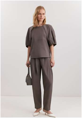 Блузка из 100% хлопкового поплина BAON B1925015 / 11558582 - вид 2