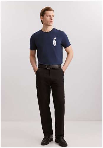 Футболка из 100% хлопка BAON B7325045 / 11555294 - вид 2