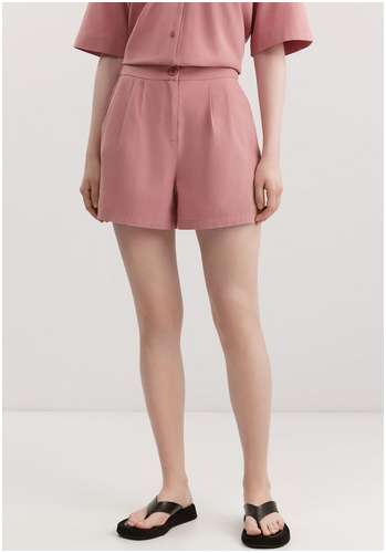 Шорты из хлопка и вискозы BAON B3225014 / 11557907 - вид 2