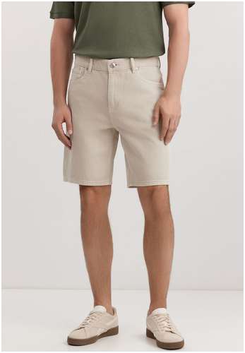 Шорты из хлопка и вискозы BAON B8225013 / 11558686 - вид 2