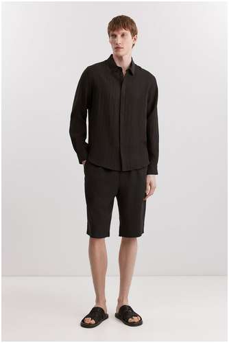 Рубашка из смесовой вискозной ткани BAON B6625012 / 11556296 - вид 2