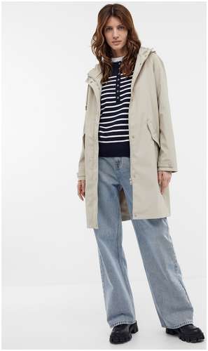 Джемпер в полоску с воротником «хенли» BAON B1324019 / 11540675 - вид 2