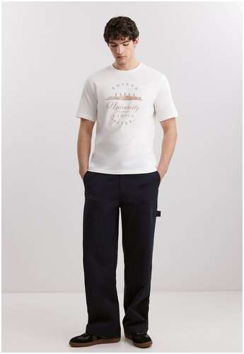 Футболка из 100% хлопка BAON B7325022 / 11553115 - вид 2