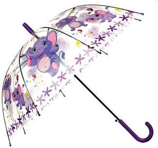 Зонт трость полуавтоматический для девочек ZENDEN YU-12UCM-015-1 / 1184345 - вид 2