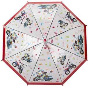 Зонт трость полуавтоматический для мальчиков INSTREET 118998