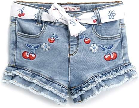 Шорты джинсовые для маленькой девочки Original Marines 12023343